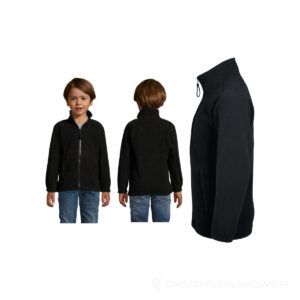 NORTH Dziecięcy polar 300g NORTH KIDS - czarny, 4XL – zdjęcia produktu