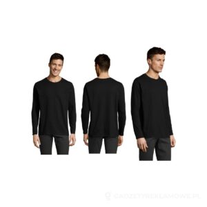 IMPERIAL LSL MEN t-shirt 190g IMPERIAL LSL MEN - czarny, M – zdjęcia produktu