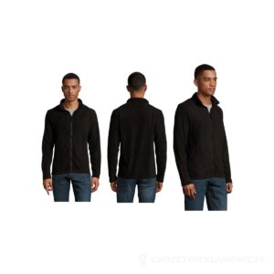 NORMAN Męski polar 220g NORMAN MEN - czarny, XL – zdjęcia produktu