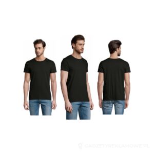 Koszulka męska PIONEER 175g PIONEER MEN - czarny, L – zdjęcia produktu