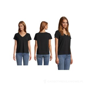 REGENT V T-SHIRT WOMEN REGENT V WOMEN - czarny, XL – zdjęcia produktu