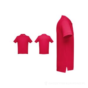 THC ADAM 3XL II. Męski polo t-shirt - czerwony, 3XL – zdjęcia produktu