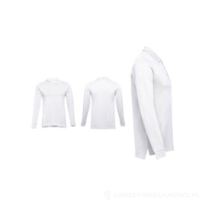 THC BERN WH 3XL II. Męski t-shirt z długim rękawem - biały, 3XL – zdjęcia produktu