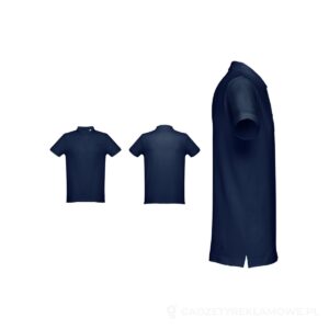 THC DHAKA II. Męski polo t-shirt - granatowy, XXL – zdjęcia produktu