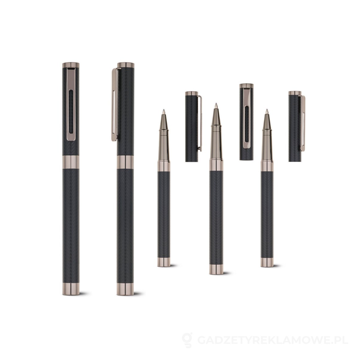 STR-11194-103-wariant-watermark SIGNE. Roller z metalu - czarny – zdjęcia produktu