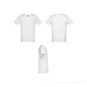 THC ATHENS WH. Męski t-shirt - biały, M – zdjęcia produktu