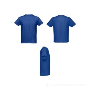 THC NICOSIA. Męski sportowy t-shirt - ciemnoniebieski – zdjęcia produktu