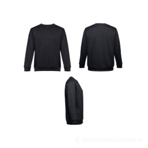 THC DELTA. Bluza (unisex) z bawełny i poliestru - czarny, L – zdjęcia produktu