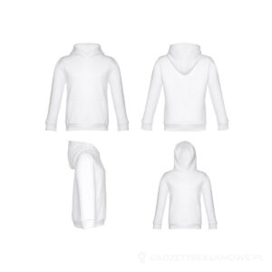 THC PHOENIX KIDS WH. Dziecięca niwersalna bluza z kaprurem - biały, 10 – zdjęcia produktu
