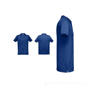 THC BERLIN 3XL. Męski polo t-shirt - ciemnoniebieski, 3XL – zdjęcia produktu
