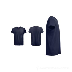 THC FAIR. 100% bawełniany t-shirt - granatowy, L – zdjęcia produktu