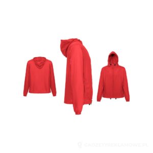 THC DUBLINERS. Wiatrówka (unisex) - czerwony, L – zdjęcia produktu