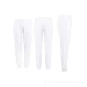 THC SPRINT WH. Spodnie dresowe (unisex) - biały, L – zdjęcia produktu