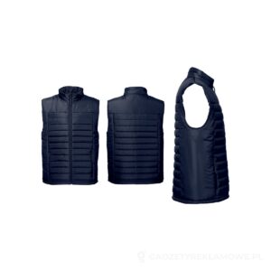 THC CLOUD. Watowana kamizelka (unisex) - granatowy, L – zdjęcia produktu