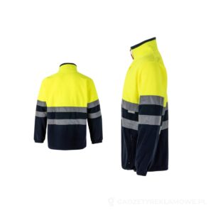 VL EROS LARGE. Dwukolorowa kurtka polarowa (280 g/m²), poliester (100%) – zdjęcia produktu