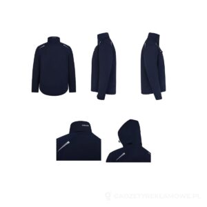 VL NYX. Kurtka pikowana (180 g/m²), wykonana z poliestru pochodzącego z recyklingu (50%) i poliestru (50%) - granatowy, 2XL – zdjęcia produktu