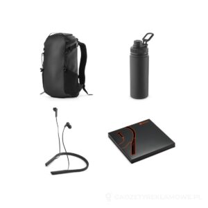 KIT ADVENTURE. Zestaw Adventure jest odpowiedni dla tych, którzy lubią podróżować - czarny – zdjęcia produktu