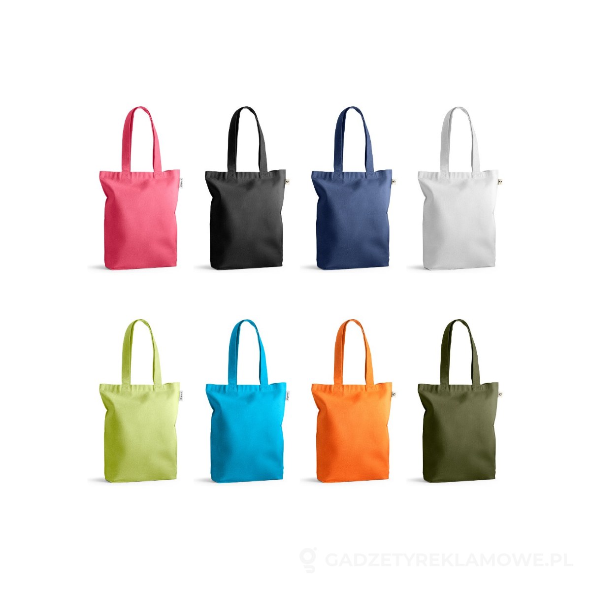 STR-92326-kolorow-watermark MERIDA. Torba z bawełny (50%), bawełny z recyklingu (30%) i poliester (20% rPET) (220 g/ m²) – dostępne kolory
