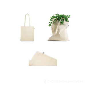 LEON. Torba ze 100% bawełny organicznej (140 g/m²) - naturalny – zdjęcia produktu