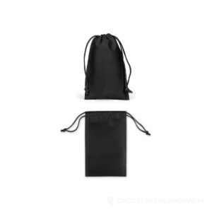 GIFT BAG S. Mała torba z włókniny zgrzewana termicznie (60 g/m²) - czarny – zdjęcia produktu