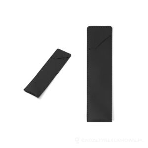 VENTURE PEN. Etui na długopis z PU - czarny – zdjęcia produktu