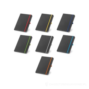 CORBIN. Notatnik A5 PU z kartkami w linie – dostępne kolory