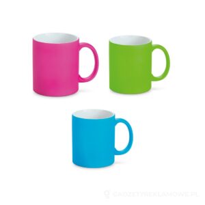 LYNCH. Kubek ceramiczny 350 ml z neonowym wykończeniem – dostępne kolory