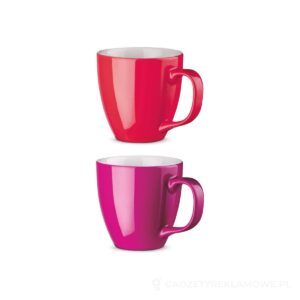 PANTHONY. Porcelanowy kubek z hydroglazurą o pojemności 450 ml – dostępne kolory