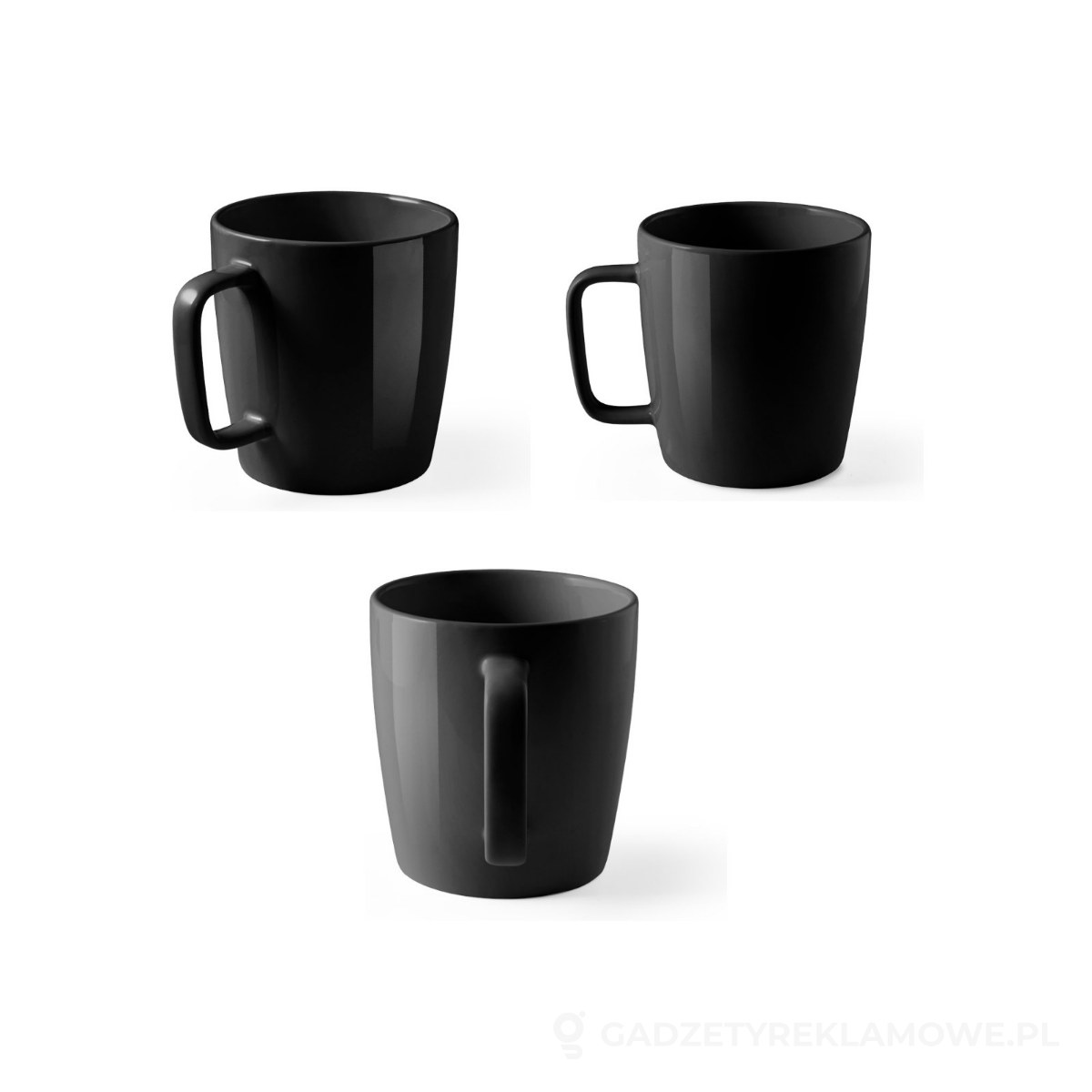 STR-94274-103-wariant-watermark DHONI. Kubek ceramiczny 450 ml - czarny – zdjęcia produktu