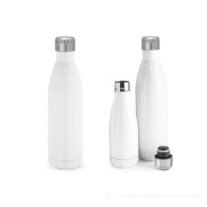 AMORTI L. Butelka sublimacyjna ze stali nierdzewnej 800 ml - biały – zdjęcia produktu
