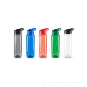 GILMORE. Butelka sportowa rPET z błyszczącym, półprzezroczystym wykończeniem 750 ml – dostępne kolory