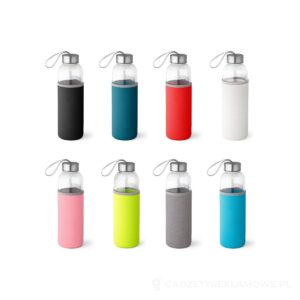 RAISE. Butelka sportowa ze szkła i stali nierdzewnej 520 ml – dostępne kolory