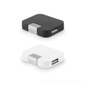 JANNES. HUB z 4 portami USB-A z ABS – dostępne kolory