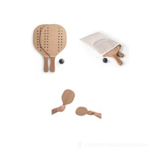 TAPIA. Rakiety plażowe MDF - naturalny – zdjęcia produktu