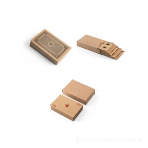 FISCHER. Talia 54 klasycznych kart z papieru kraft, z certyfikowanego materiału FSC™ i innych kontrolowanych materiałów - czarny – zdjęcia produktu