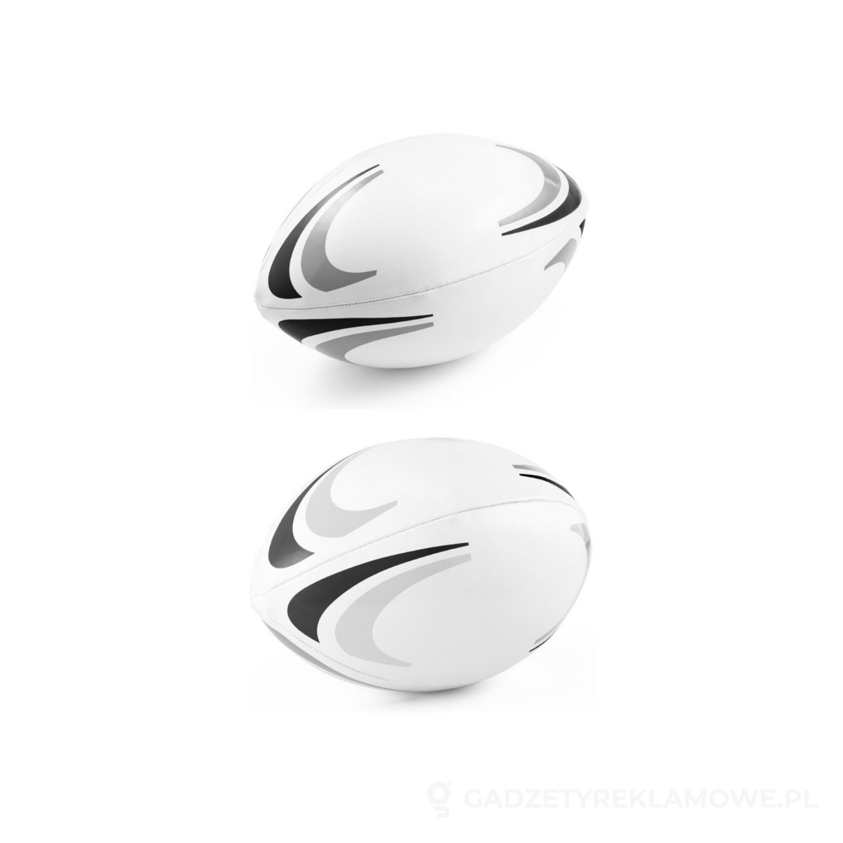 STR-98269-123-wariant-watermark LOMU. Piłka do gry w rugby - jasnoszary – zdjęcia produktu