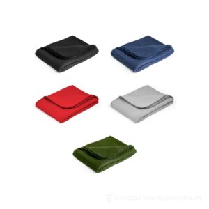 GALLIOT. Polarowy koc (180 g/m²) z poliestru pochodzącego (100% rPET) – dostępne kolory