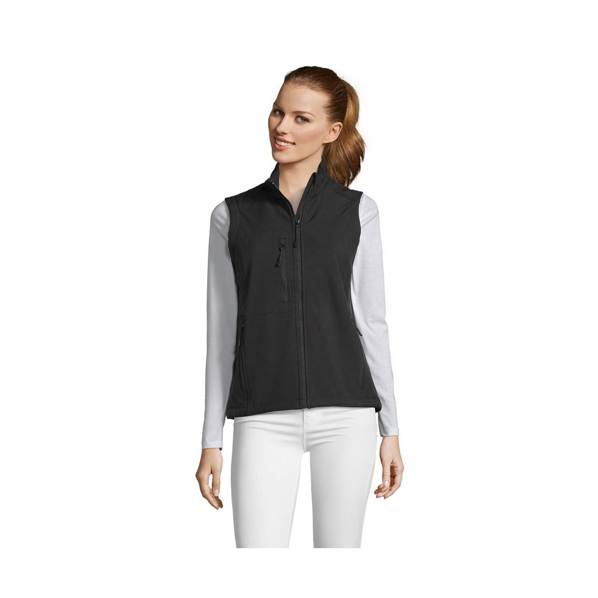 Bezrękawniki z logo – rallye women softshell rallye women s46801-bk RALLYE WOMEN SOFTSHELL RALLYE WOMEN s46801-bk