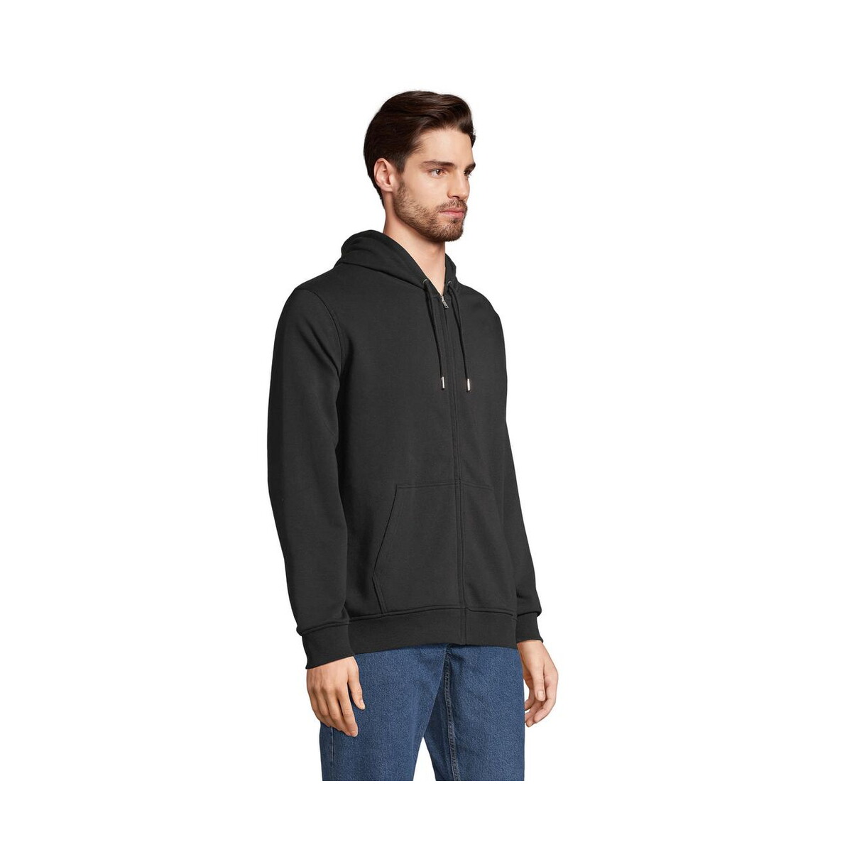 Bluzy z logo – calipso full zip hoodie calipso s04237-bk-side CALIPSO FULL ZIP HOODIE CALIPSO s04237-bk-side