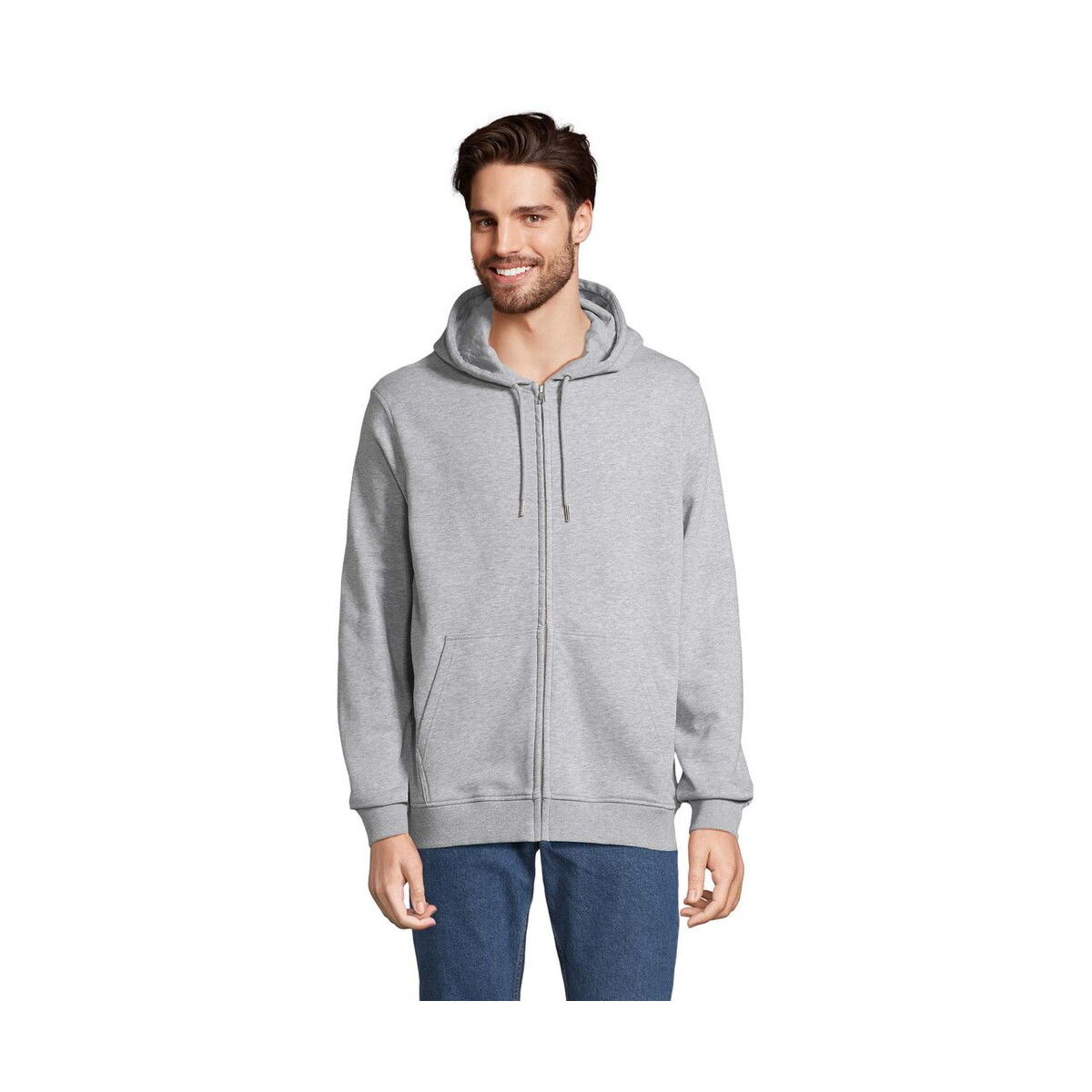 Bluzy z logo – calipso full zip hoodie calipso s04237-gy CALIPSO FULL ZIP HOODIE CALIPSO s04237-gy