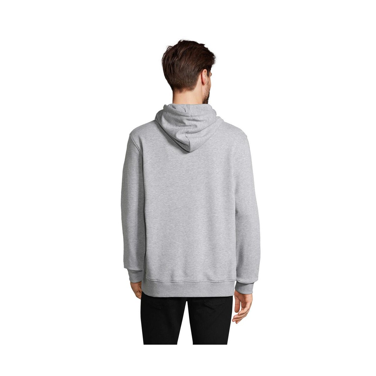 Bluzy z logo – constellation hood sweat constellation s04232-gy-back CONSTELLATION HOOD SWEAT CONSTELLATION s04232-gy-back