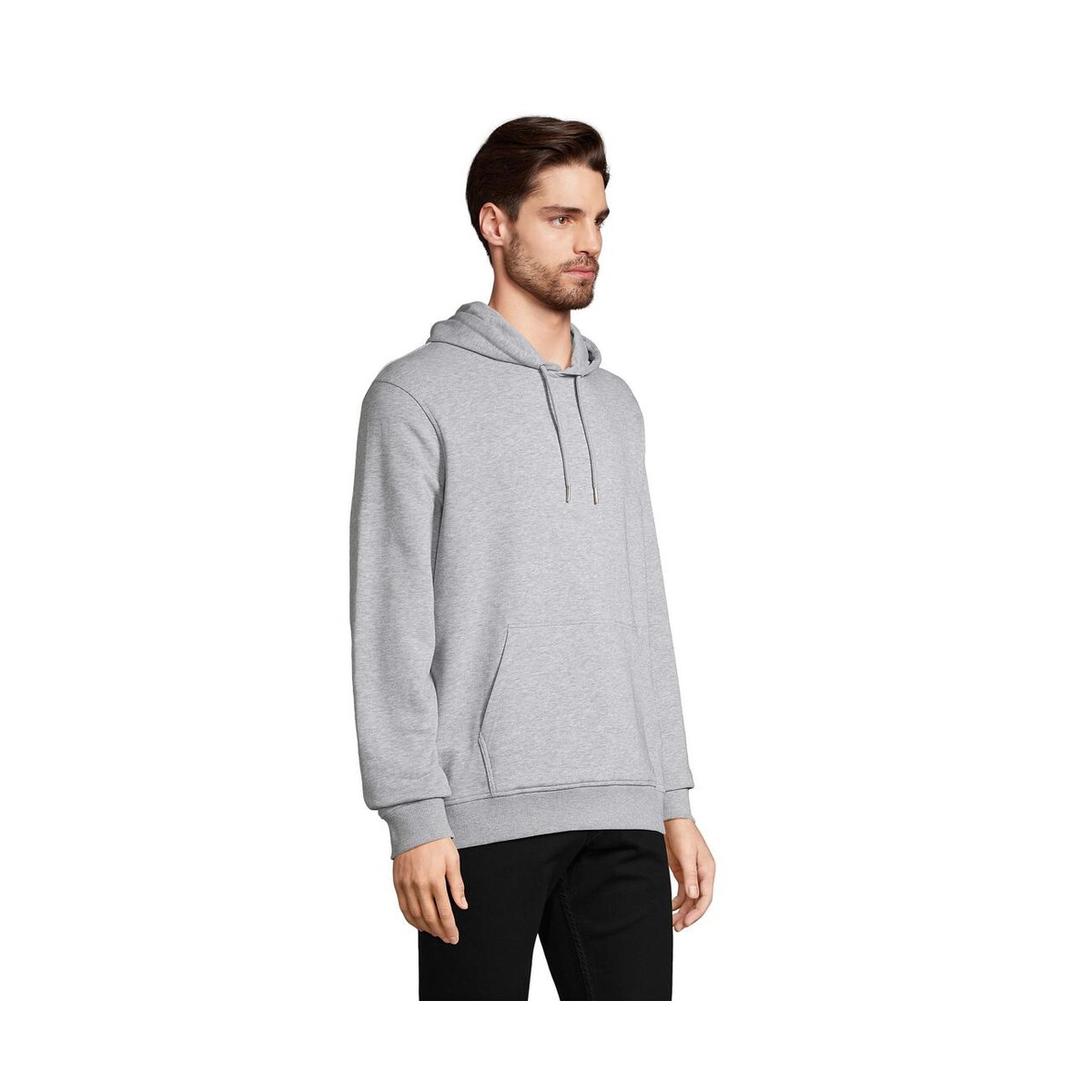 Bluzy z logo – constellation hood sweat constellation s04232-gy-side CONSTELLATION HOOD SWEAT CONSTELLATION s04232-gy-side