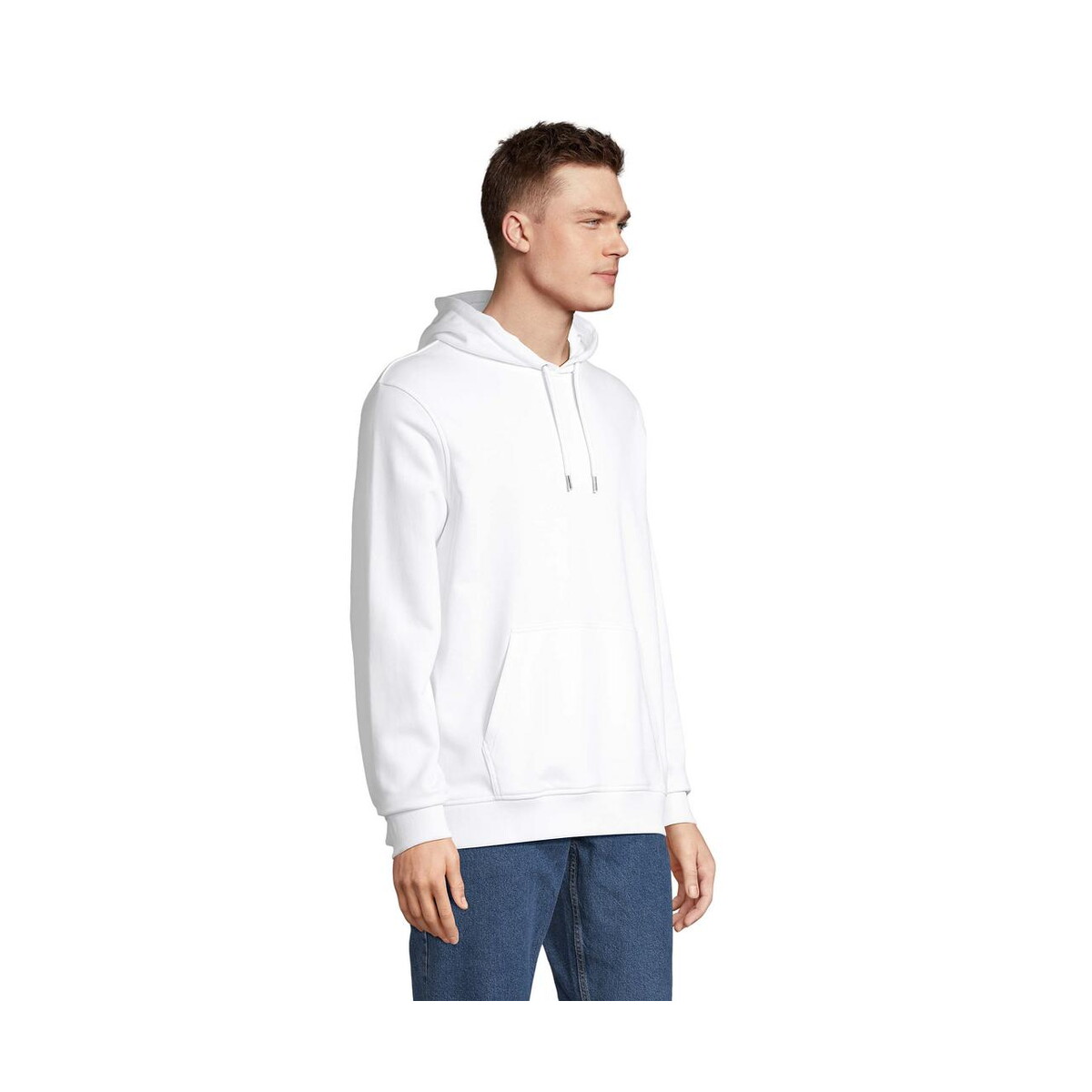 Bluzy z logo – constellation hood sweat constellation s04232-wh-side CONSTELLATION HOOD SWEAT CONSTELLATION s04232-wh-side