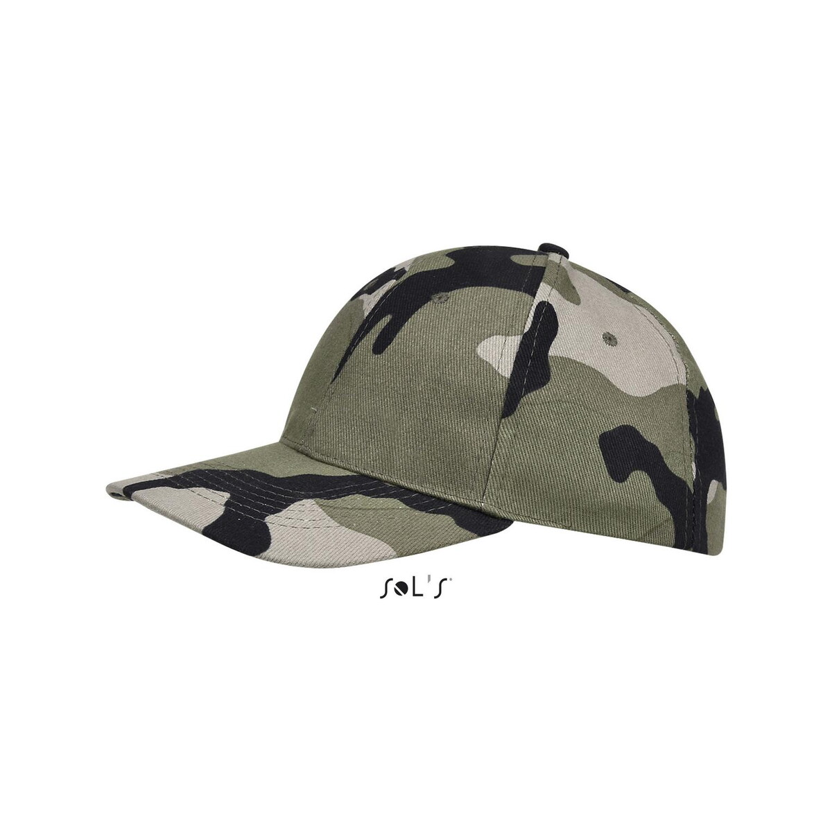 Czapki z logo – buffalo six panel cap buffalo s88100-ca-side BUFFALO SIX PANEL CAP BUFFALO s88100-ca-side