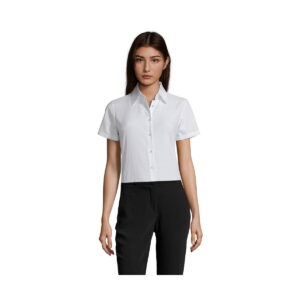 ELITE WOMEN'S SHIRT OXFORD ELITE - Biała - L