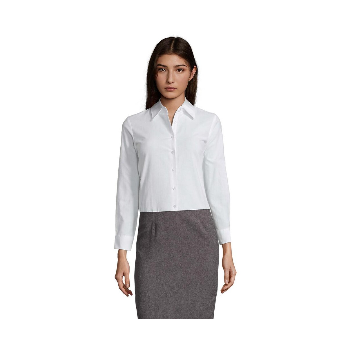 EMBASSY WOMEN SHIRT OXFORD EMBASSY – Biała – M s16020-wh EMBASSY WOMEN SHIRT OXFORD EMBASSY - Biała - M