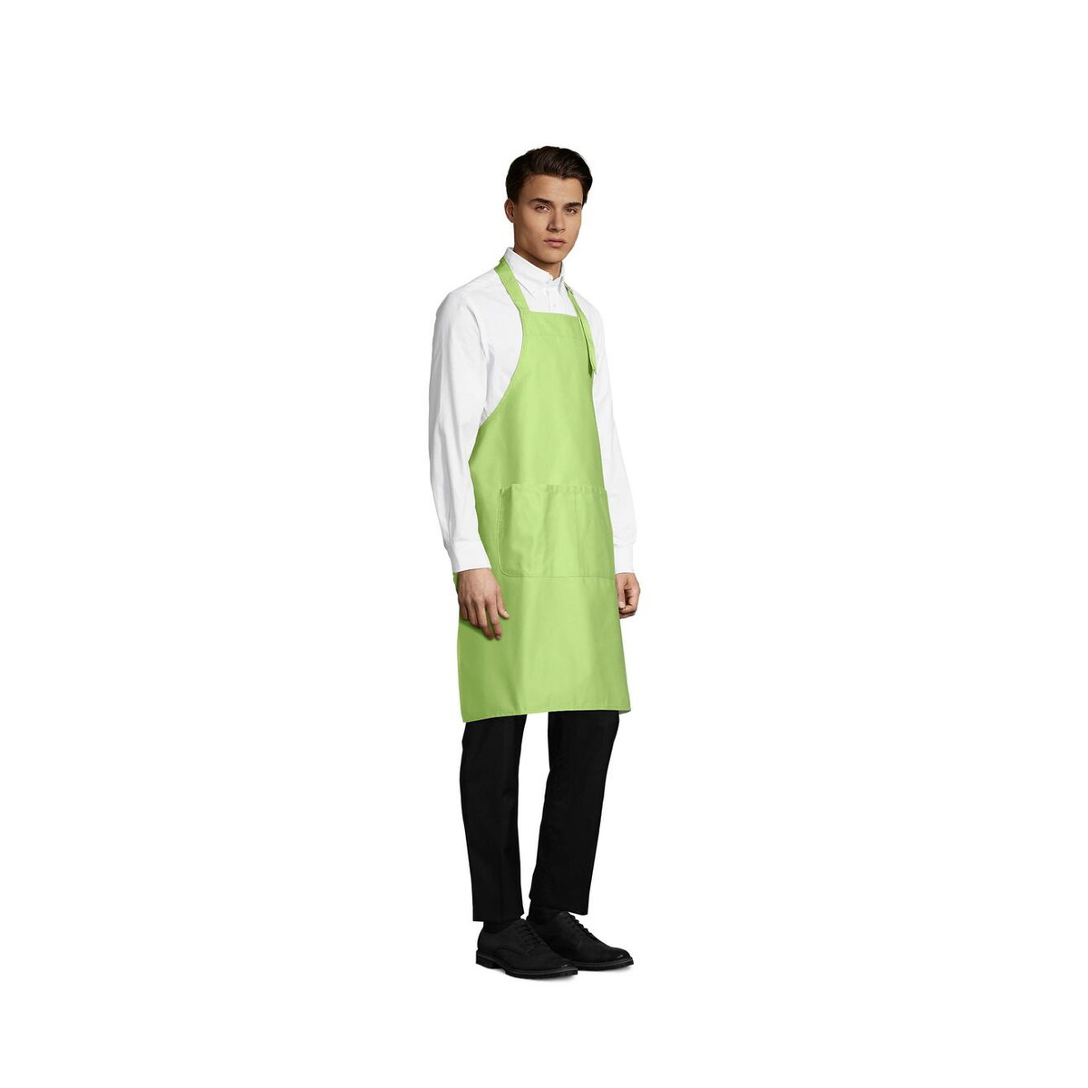 Fartuchy z logo – gala apron with pockets gala s88010-ag-side GALA APRON WITH POCKETS GALA s88010-ag-side