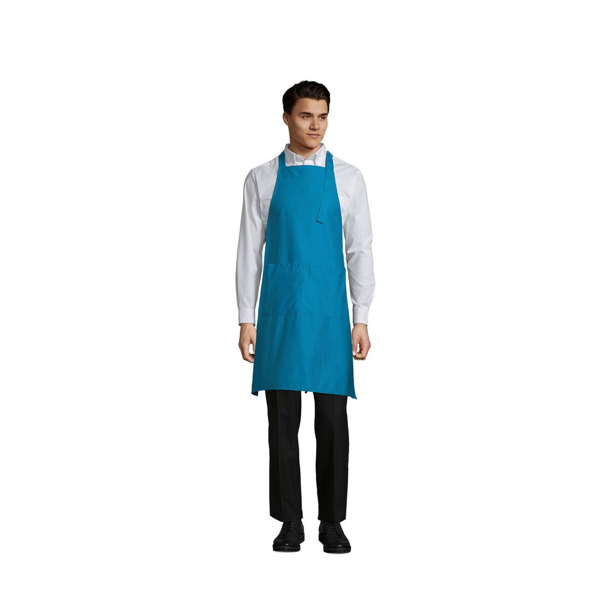 Fartuchy z logo – gala apron with pockets gala s88010-aq GALA APRON WITH POCKETS GALA s88010-aq