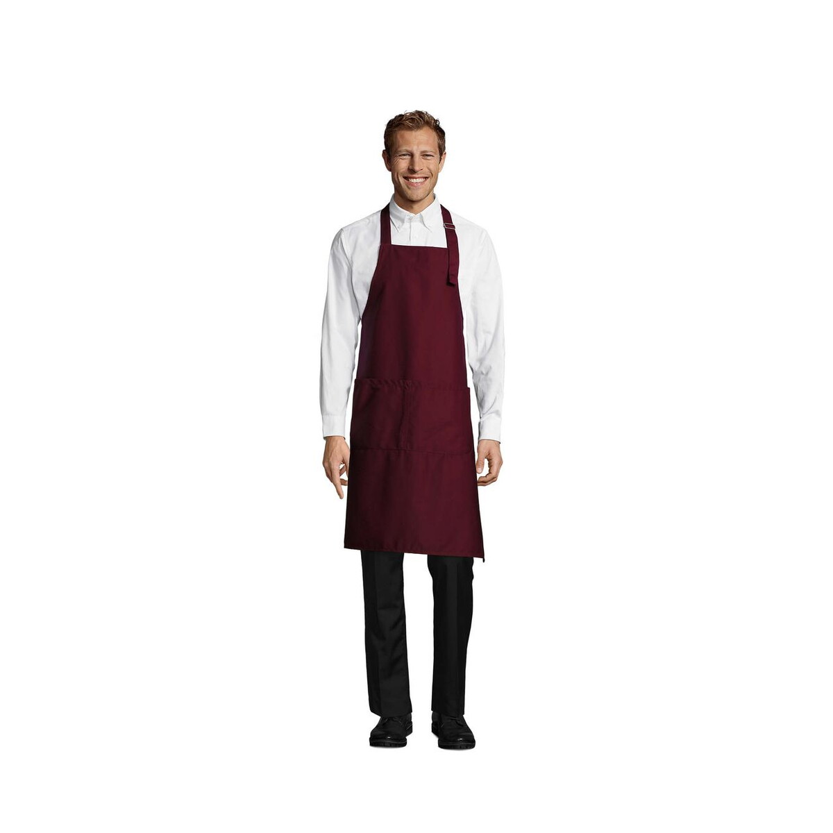 Fartuchy z logo – gala apron with pockets gala s88010-bg GALA APRON WITH POCKETS GALA s88010-bg