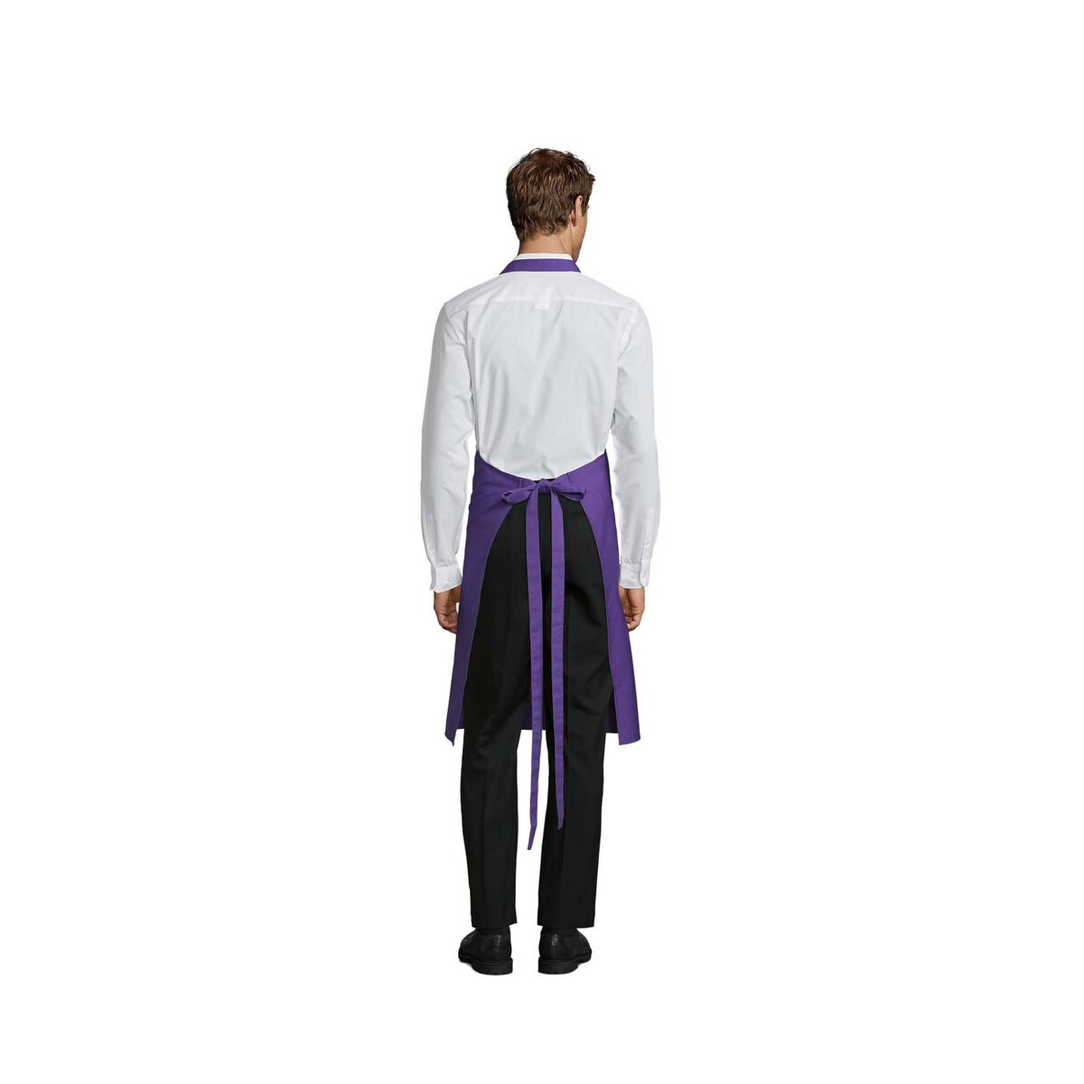 Fartuchy z logo – gala apron with pockets gala s88010-da-back GALA APRON WITH POCKETS GALA s88010-da-back